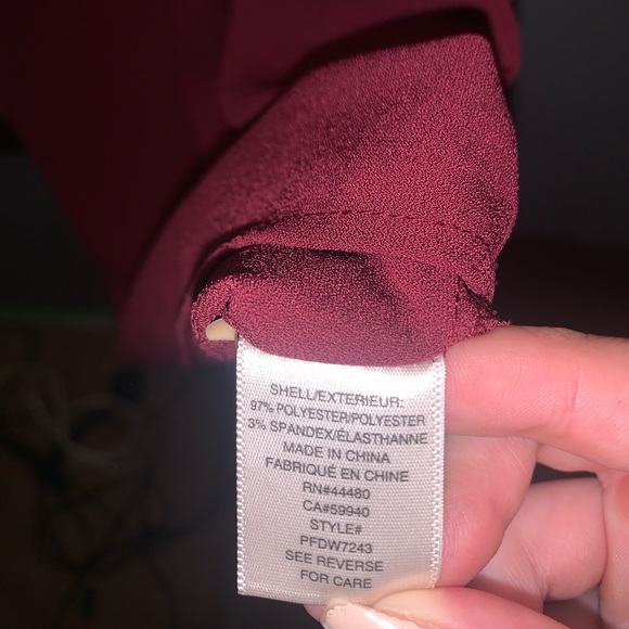 Maroon Slip dress - Picture 4 of 4